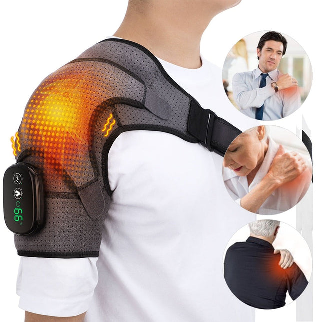 Shoulder Brace Massager - thebodyrelief.com 