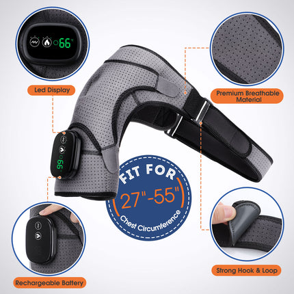Shoulder Brace Massager - thebodyrelief.com 