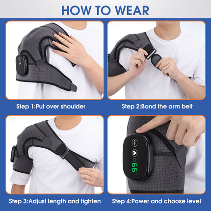 Shoulder Brace Massager - thebodyrelief.com 